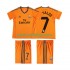Camisola Real Madrid Cristiano Ronaldo 7 2013 2014 Retro Criança Equipamento Terceiro Manga Curta